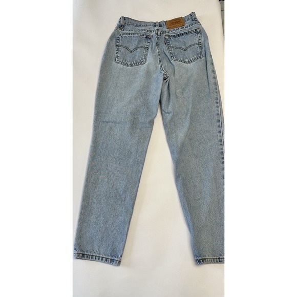 VTG Levi's 512 Jeans Womens 13 Short 28x28 Blue Tapered Leg High Rise Denim 90s - Picture 15 of 15